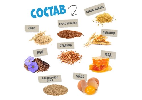 Happy Jungle Honey Sticks / Лакомство Хеппи Джангл для птиц Палочки Мед + Яйцо