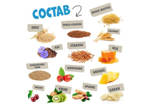 Happy Jungle Honey Sticks / Лакомство Хеппи Джангл для птиц Палочки Микс 3 вкуса