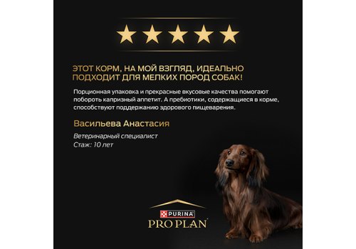 PRO PLAN EVERYDAY NUTRITION ADULT SMALL&MINI / Влажный корм Паучи ПРО ПЛАН для взрослых собак Мелких и Карликовых пород с Говядиной в соусе (цена за упаковку)