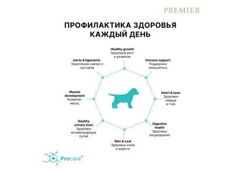 Premier Puppy All Breeds Fresh Turkey / Сухой корм Премьер для Щенков всех пород Свежее мясо Индейки