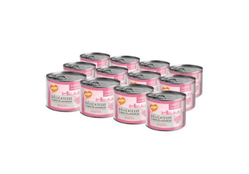 Мнямс Delicatesse Starter Влажный корм Консервы для Котят Суфле по-английски Индейка (цена за упаковку)