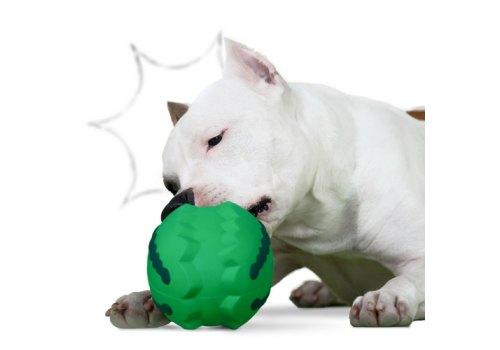 Mr.Kranch / Игрушка Мистер Кранч для собак Арбуз зеленый с ароматом курицы