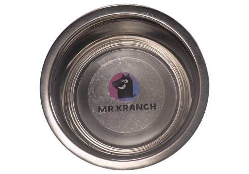 Mr.Kranch / Миска Мистер Кранч для животных Контроль объема порции Нескользящее основание нержавеющая сталь