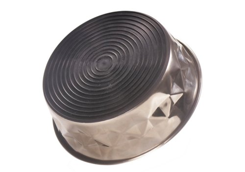 Mr.Kranch Daimond / Миска Мистер Кранч для животных с Керамическим покрытием Нескользящее основание нержавеющая сталь Пурпурная