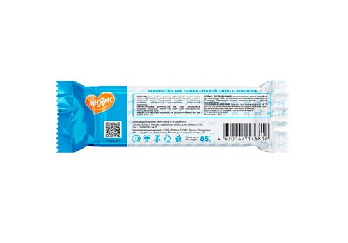 Мнямс Dental Лакомство для собак Зубной снек с Лососем