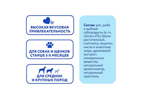 Мнямс Dental Лакомство для собак Зубной снек с Лососем