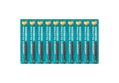 Мнямс Лакомство для Стерилизованных кошек Лакомые палочки 13,5 см Индейка и Цыпленок