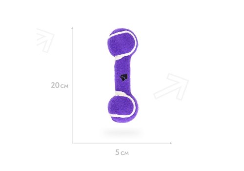 Mr.Kranch / Игрушка Мистер Кранч для собак Гантель большая фиолетовая