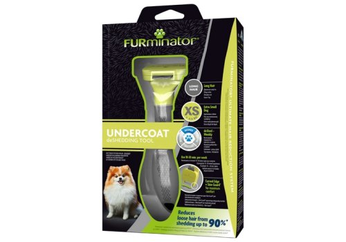 FURminator XS Extra Small Dog Long Hair / Фурминатор для собак Миниатюрных пород с Длинной шерстью