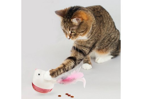 Petstages Hunt'N Swat Treat Tumber / Игрушка Петстейджес для кошек Шар-стаканчик для лакомств