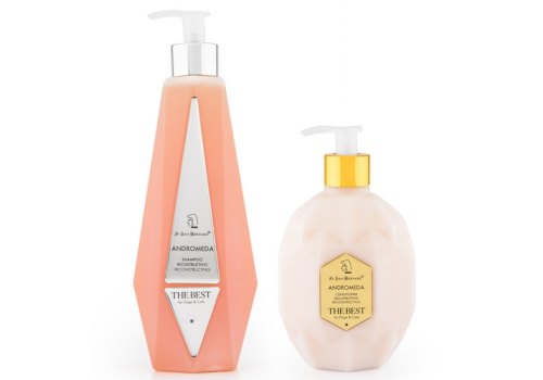 Iv San Bernard The Best line Andromeda / Набор Ив Сан Бернард Кондицинер Шампунь Парфюм для собак и кошек при Выпадающей шерсти и Чувствительной кожи с экстрактом Шиповника