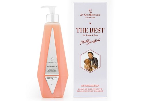 Iv San Bernard The Best line Andromeda / Шампунь Ив Сан Бернард для собак и кошек при Выпадающей шерсти и Чувствительной кожи с экстрактом Шиповника
