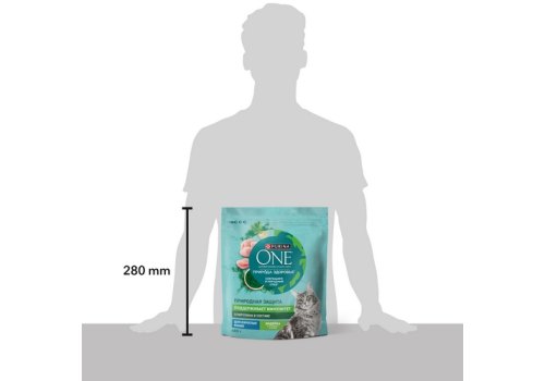 PURINA ONE SUPERFOOD / Сухой корм Пурина УАН для взрослых кошек с индейкой и спирулиной