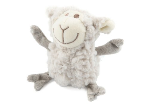 Aromadog Senior / Игрушка Аромадог для собак Овечка кругляш с пищалкой Серый