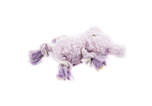 Aromadog Calm / Игрушка Аромадог для собак Собачка с канатами с пищалкой Cиреневый