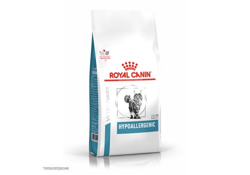 Royal Canin Hypoallergenic DR25 / Ветеринарный сухой корм Роял Канин Гипоаллергенный для кошек Пищевая аллергия и непереносимость
