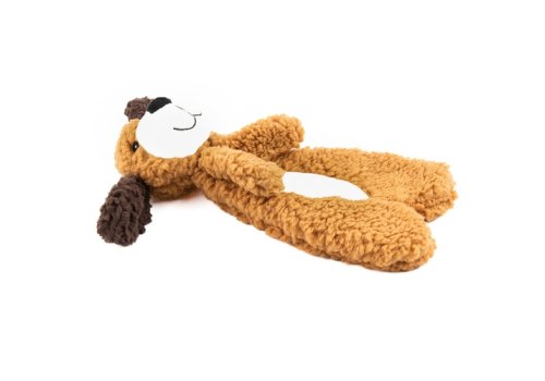 Aromadog Rescue / Игрушка Аромадог для собак Собачка без наполнителя с пищалкой Рыжий