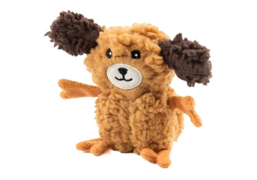 Aromadog Rescue / Игрушка Аромадог для собак Собачка кругляш с пищалкой Рыжий