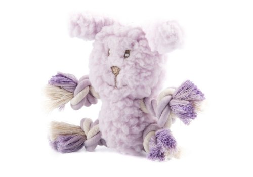 Aromadog Calm / Игрушка Аромадог для собак Собачка с канатами с пищалкой Cиреневый