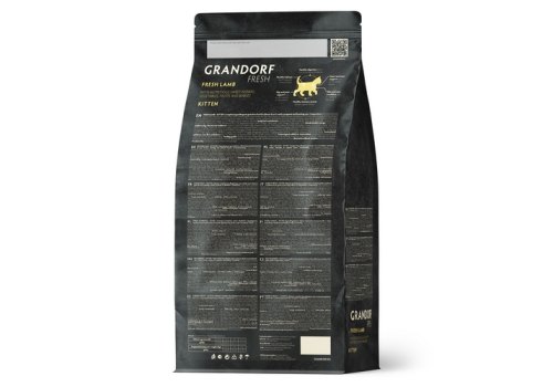 Grandorf Fresh Kitten Lamb & Sweet Potato / Сухой Беззерновой корм Грандорф для Котят Ягненок батат