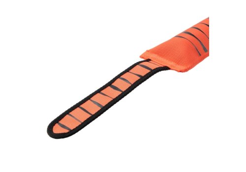 Mr.Kranch / Игрушка Мистер Кранч для собак Тигренок из пожарного шланга оранжевая