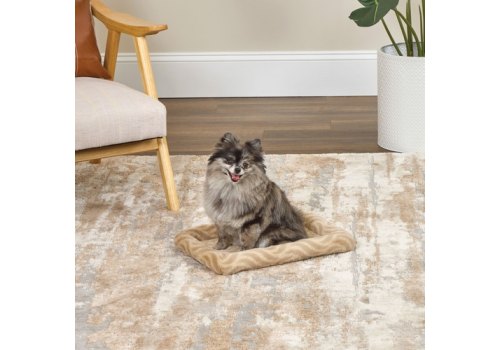 MidWest Deluxe Wave Bed / Лежанка Мидвест Меховая Песочная для собак и кошек