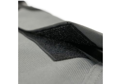 Mr.Kranch Elevated / Лежанка-шезлонг Мистер Кранч с мягкими бортиками для собак серая