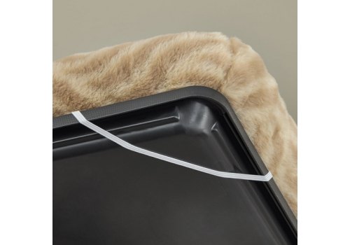 MidWest Deluxe Wave Bed / Лежанка Мидвест Меховая Песочная для собак и кошек