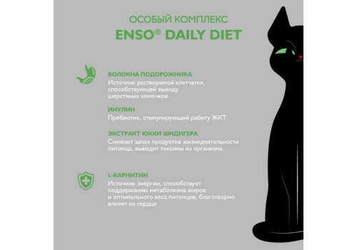 Enso / Влажный корм Энсо Паучи для взрослых кошек Поддержание здоровья ЖКТ Кролик Кусочки в соусе (цена за упаковку)