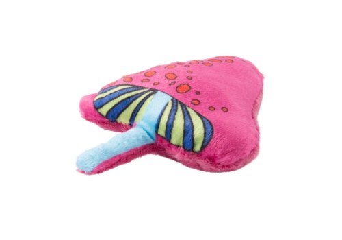 Mr.Kranch / Игрушка Мистер Кранч для кошек плюшевая с кошачьей мятой Волшебный Грибочек красная