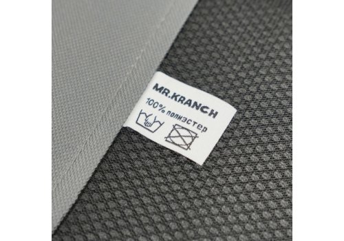 Mr.Kranch Elevated / Лежанка-шезлонг Мистер Кранч с мягкими бортиками для собак серая