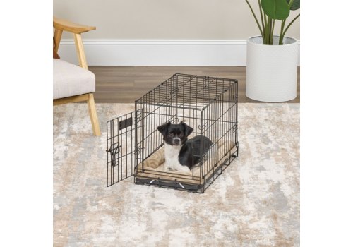 MidWest Deluxe Wave Bed / Лежанка Мидвест Меховая Песочная для собак и кошек