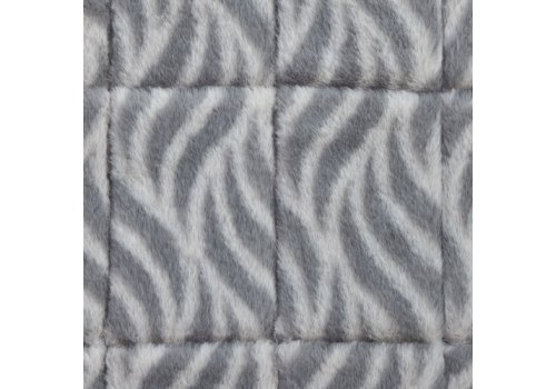 MidWest Deluxe Wave Bed / Лежанка Мидвест Меховая Серая для собак и кошек