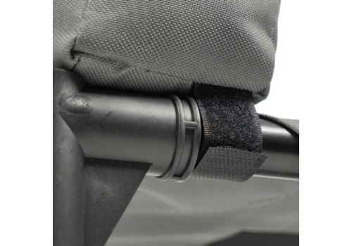 Mr.Kranch Elevated / Лежанка-шезлонг Мистер Кранч с мягкими бортиками для собак серая