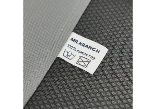 Mr.Kranch Elevated / Лежанка-шезлонг Мистер Кранч с мягкими бортиками для собак серая