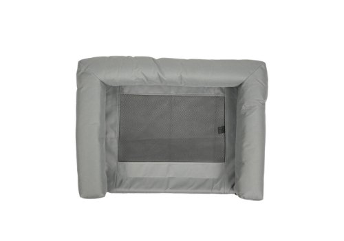 Mr.Kranch Elevated / Лежанка-шезлонг Мистер Кранч с мягкими бортиками для собак серая