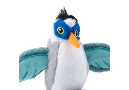 Mr.Kranch / Игрушка Мистер Кранч для кошек плюшевая с кошачьей мятой Птичка серая