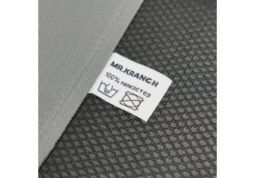 Mr.Kranch Elevated / Лежанка-шезлонг Мистер Кранч с мягкими бортиками для собак серая