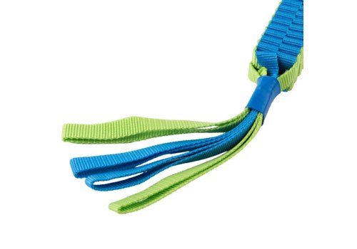 Mr.Kranch / Игрушка Мистер Кранч для собак Плетеный жгут с мячом зеленая