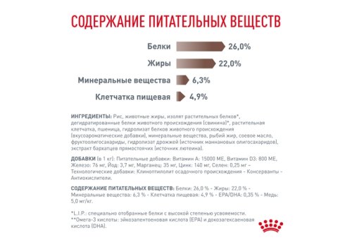 Royal Canin Hepatic HF26 / Ветеринарный сухой корм Роял Канин Гепатик для кошек Заболевание печени