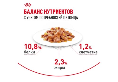 Royal Canin Light Weight Care Jelly / Влажный корм (Консервы-Паучи) Роял Канин Лайт Вейт Кэа для кошек Профилактика лишнего веса в Желе (цена за упаковку)