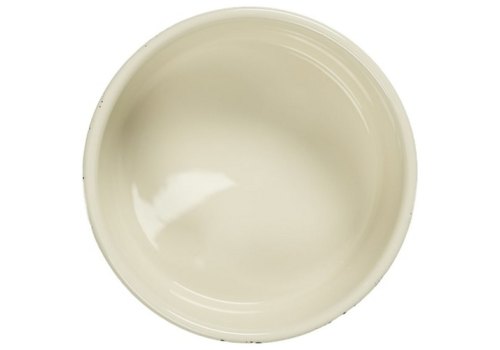 Mr.Kranch Bamboo Woof / Миска Мистер Кранч Керамическая белая на бамбуковой подставке