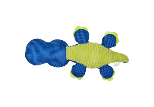 Mr.Kranch / Игрушка Мистер Кранч для собак Динозаврик плюшевый с пищалкой синий