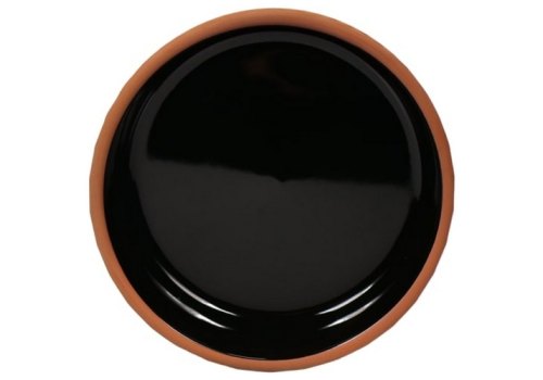 Mr.Kranch Bamboo / Миска Мистер Кранч Керамическая коричневая на бамбуковой подставке Mr.Kranch Bamboo / Миска Мистер Кранч Керамическая коричневая на бамбуковой подставке