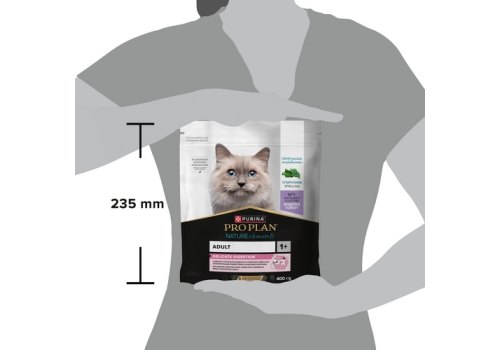 PRO PLAN NATURE ELEMENTS / Сухой корм ПРО ПЛАН для взрослых кошек при чувствительном пищеварении с индейкой
