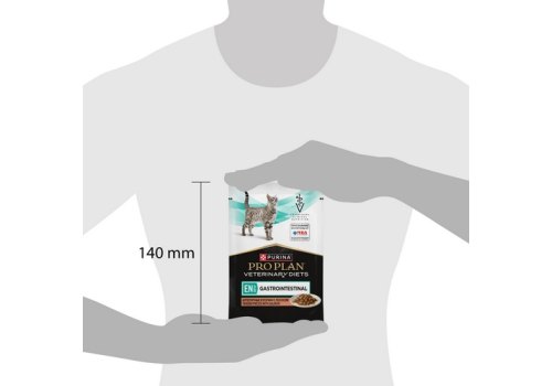 PRO PLAN VETERINARY DIETS EN ST\OX GASTROINTESTINAL / Лечебный Влажный корм Паучи ПРО ПЛАН Ветеринарная диета при расстройствах пищеварения с Лососем (цена за упаковку)