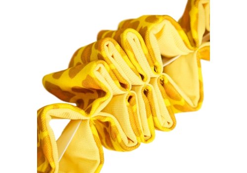 Mr.Kranch / Игрушка Мистер Кранч для собак Жираф с карманом под лакомство желтая