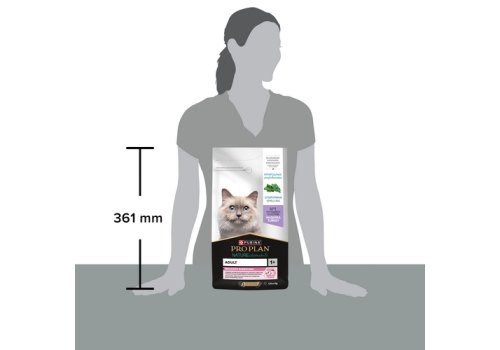 PRO PLAN NATURE ELEMENTS / Сухой корм ПРО ПЛАН для взрослых кошек при чувствительном пищеварении с индейкой