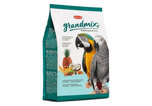 Padovan Grandmix Pappagalli / Корм Падован для Крупных попугаев Комплексный Основной Padovan Grandmix Pappagalli / Корм Падован для Крупных попугаев Комплексный Основной