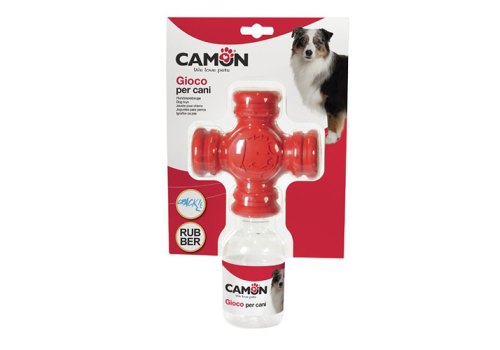Camon / Игрушка Камон для собак Мяч резиновый для вкручивания пластиковых бутылок Camon / Игрушка Камон для собак Мяч резиновый для вкручивания пластиковых бутылок